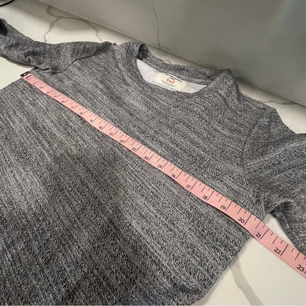 Marine Layer women's crewneck grey lightweight knit sweater size large - Picture 8 of 9